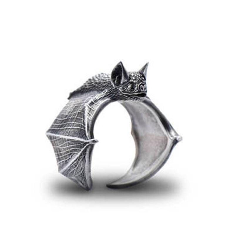 Adjustable Bat Rings Jewelry Ring For Women Men - Rebel Stones